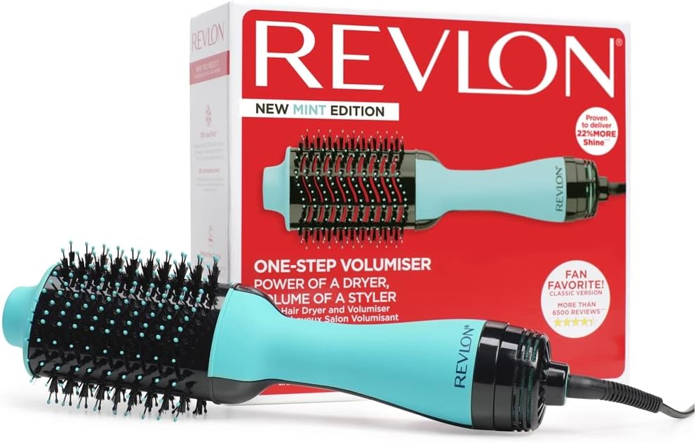 Revlon One-Step Hair Dryer & Volumizer – Mint Edition